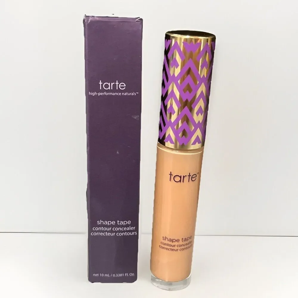 NIB Tarte Shape Tape Contour Concealer 38N Medium Tan Neutral 0.33 oz